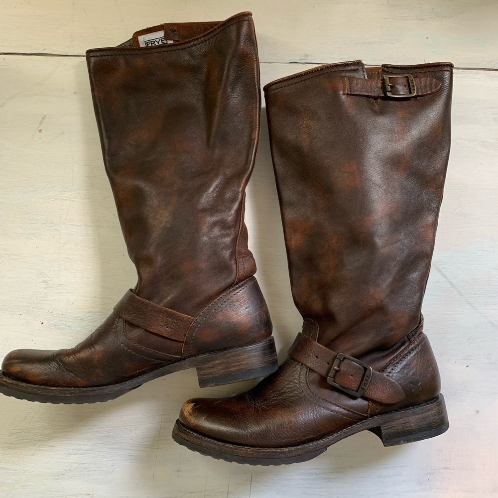 EUC FRYE Brown Leather Boots